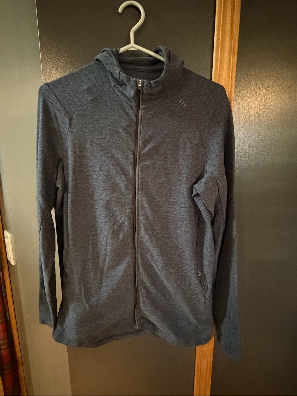 lululemon athletica Men's Full-Zip Hooded Jacket - Charcoal Gray